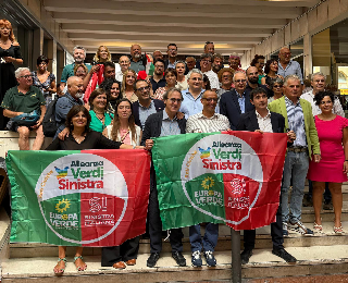 Ancona – Avs presenta i candidati alla presenza di Frantoianni e Bonelli